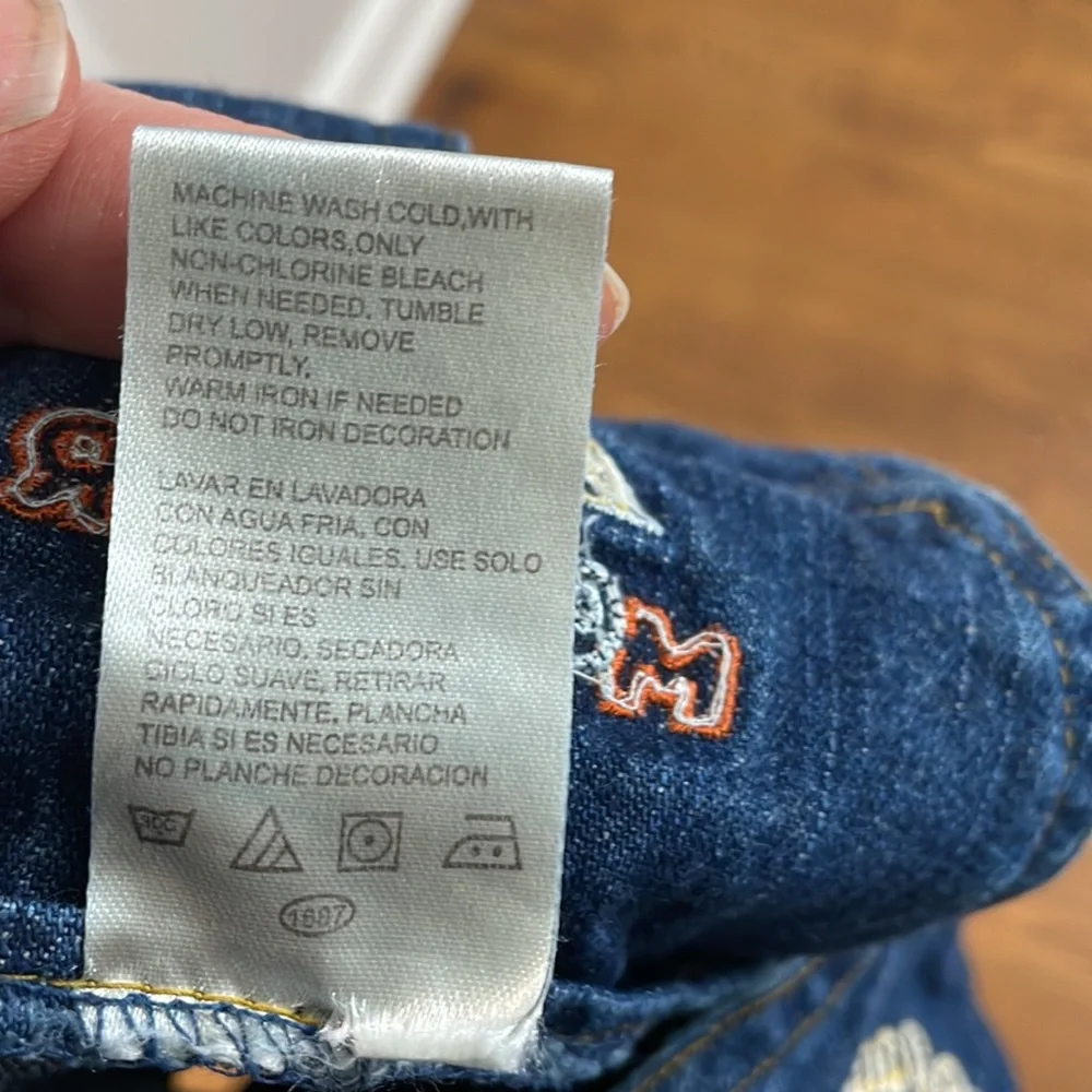 Blue Jean overalls (12m)‎